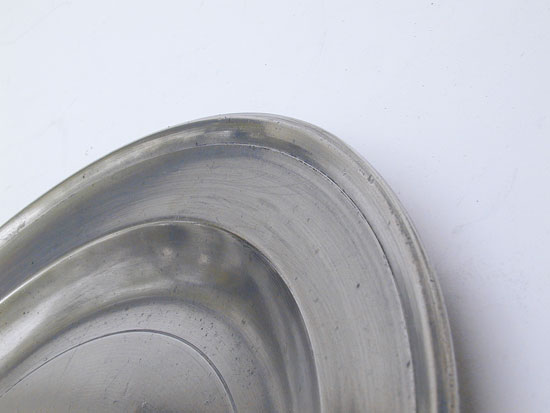 A Very Fine Pewter Plate by 