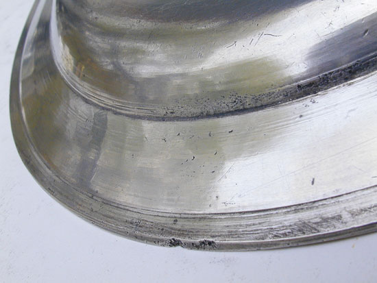 A Very Fine Pewter Plate by 