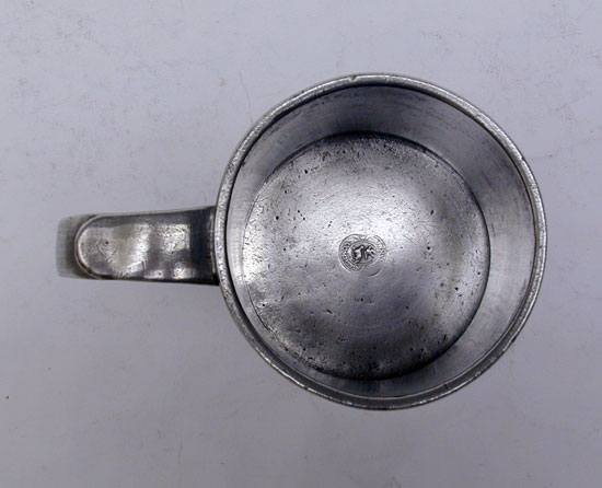 An Export Pewter Pint Mug by Townsend & Compton
