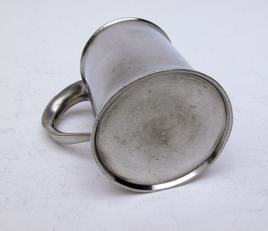 An Export Pewter Pint Mug by Townsend & Compton