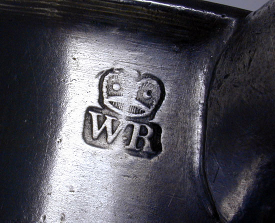 An Export Pewter Pint Mug by Townsend & Compton