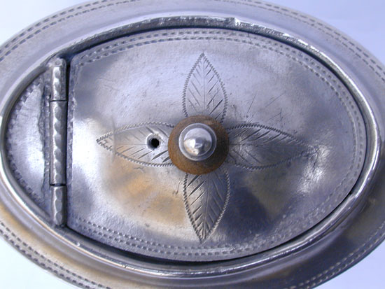 A Ball Foot Unmarked Trask Teapot