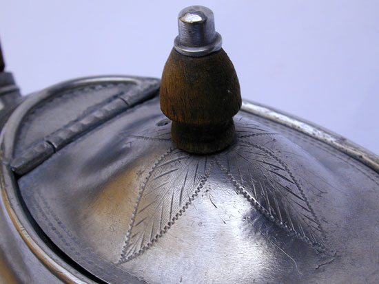 A Ball Foot Unmarked Trask Teapot