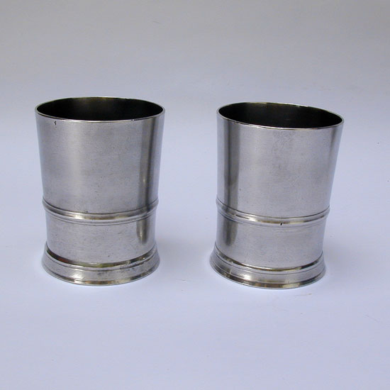 A Fine Pair of Boardman & Hart Beakers