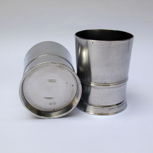 A Fine Pair of Boardman & Hart Beakers