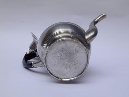 An Unmarked Eben Smith Inverted Mold Teapot