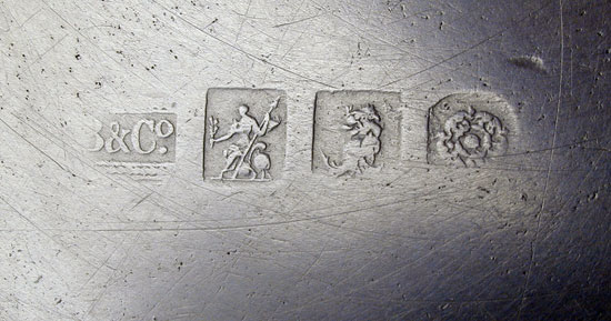 An Export Plate by Robert Bush & Co.