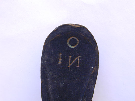 A Bronze Rat Tail Spoon Mold