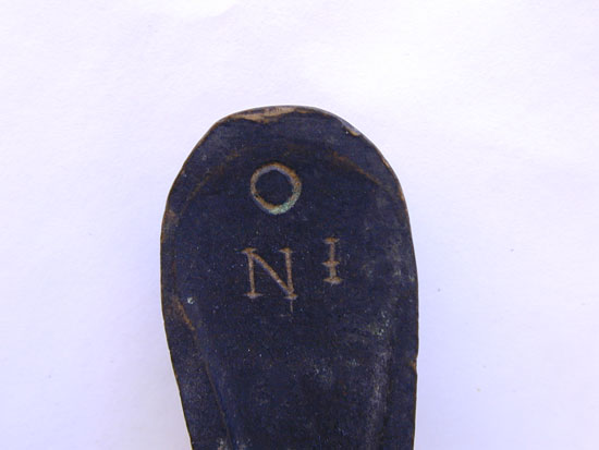 A Bronze Rat Tail Spoon Mold