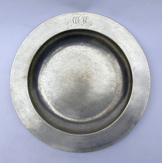 A Flat Rim Plate by Temple and Reynolds