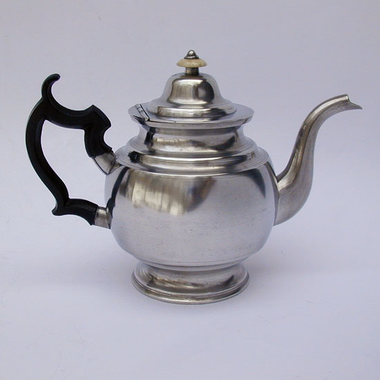 A Hiram Yale & Co. Inverted Mold Teapot
