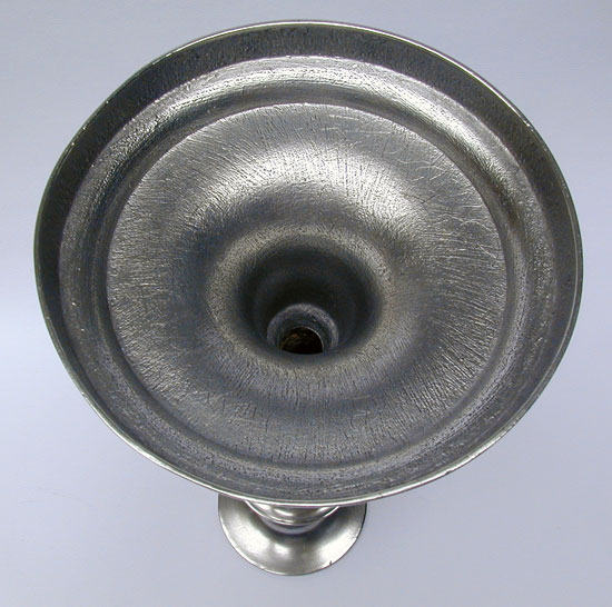 A Pair of Unmarked Homan "Engine Turned" Candlesticks