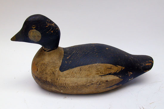 A Pratt Golden Eye Decoy