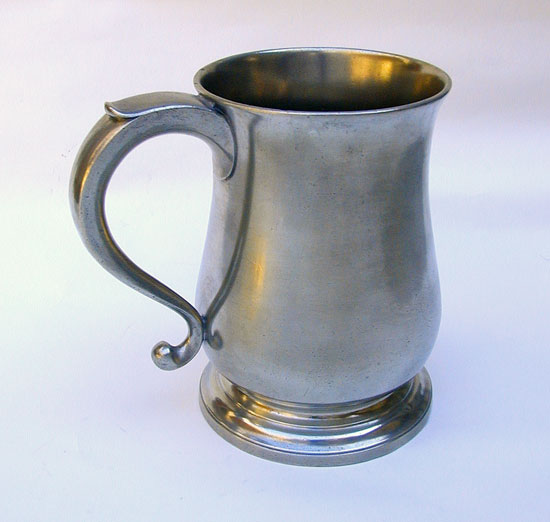 A Fine Quart Export Tulip Mug by John Townsend