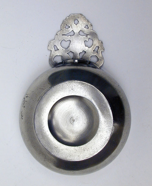 A Small Size Calder Flower Handle Porringer