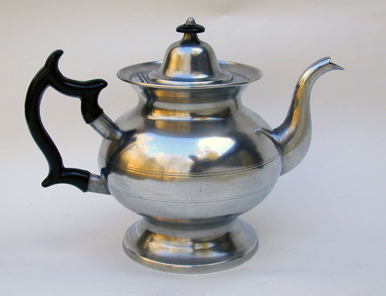 An Inverted Mold Teapot by Boardman and Hart