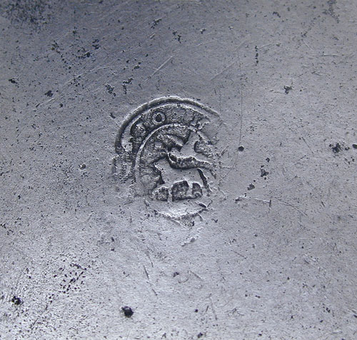 A Quart Pewter Export Mug by John Townsend