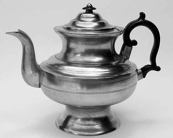 Teapot by Rufus Dunham of Westbrook, ME.