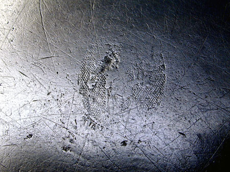 A Pewter Export Plate by Edgar Curtis & Co.