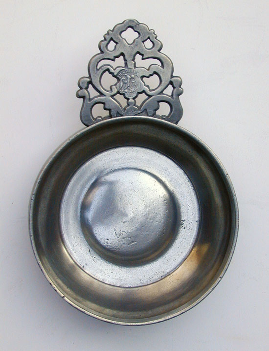 A Samuel E. Hamlin, Jr. Flower Handle Porringer