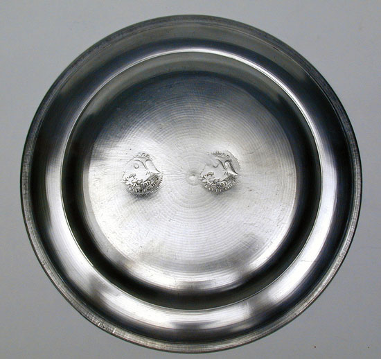 A Mint Pewter Plate by George Lightner