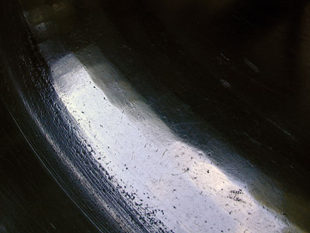 A Very Fine Export Pewter Platter by Richard Yates