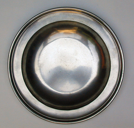 A Mint Export Soup Plate by Thomas & Townsend Compton