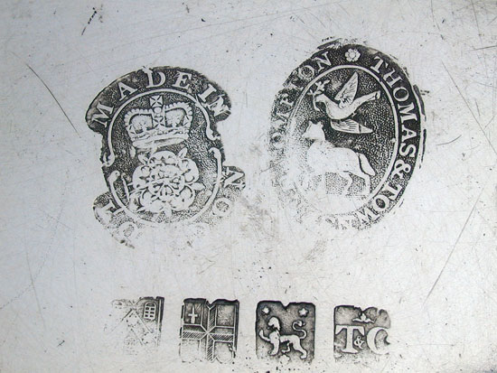A Mint Export Soup Plate by Thomas & Townsend Compton