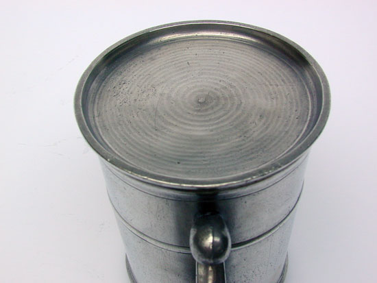 A Pewter Pint English Export Tankard