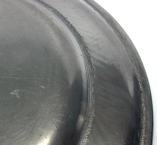 A Pewter Plate by Joseph Danforth Sr.