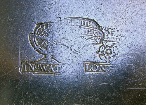 An Pewter Export Basin by John Watts