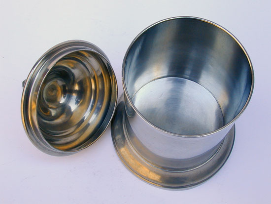A Pewter Ciborium by Homan & Company