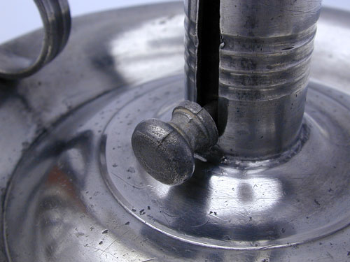 An Unmarked Meriden Britannia Company Chamberstick