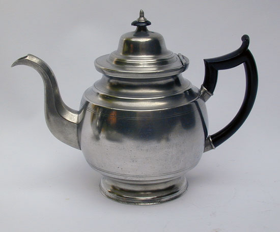 An Ashbil Griswold Inverted Mold Teapot