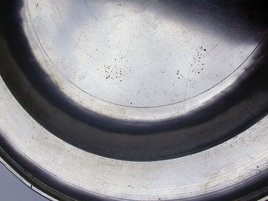 A 16 3/8 Fasson Pewter Platter