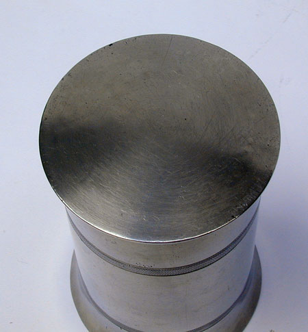 Unmarked Tall Trask Pewter Beaker