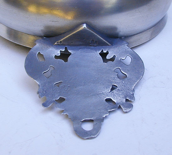 An 18th Century Coronet Eared Porringer
