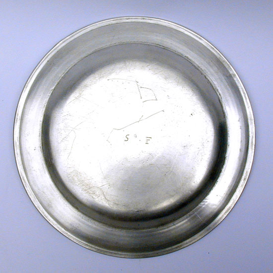 A Fine Unmarked American Plate